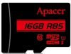  Зображення Карта пам'яті Apacer 16GB microSDHC Class10 UHS-I U1 (R85 MB/s) (AP16GMCSH10U5-R) 